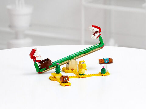 Lego - Mario - 71365 - Ensemble D'extension La Balance De La Plante Piranha